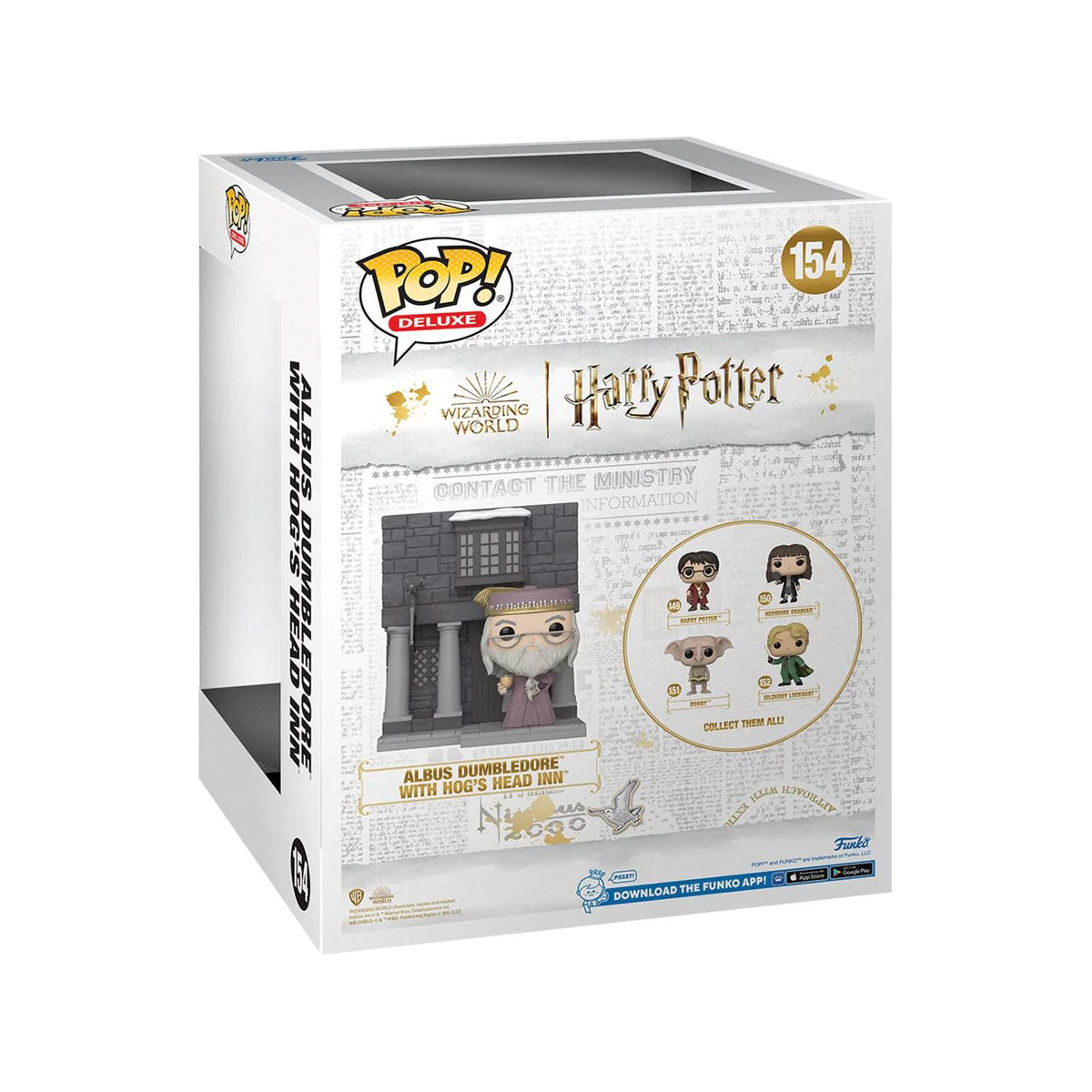 FUNKO POP! Deluxe: Albus Dumbledore en Cabeza de Puerco #154