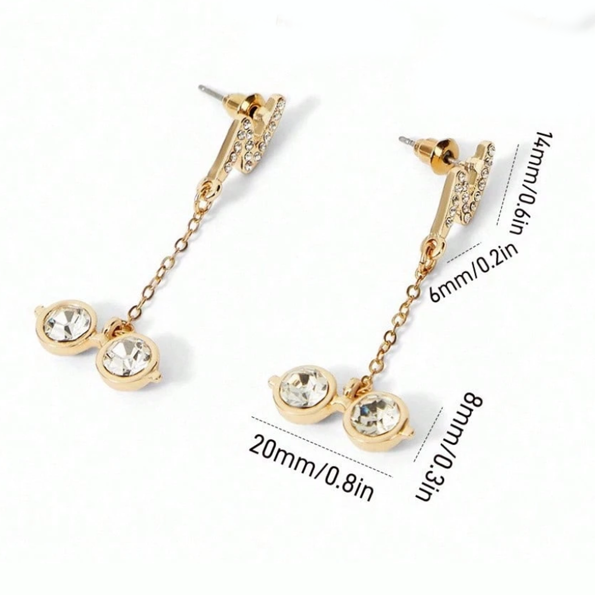 Aretes rayo