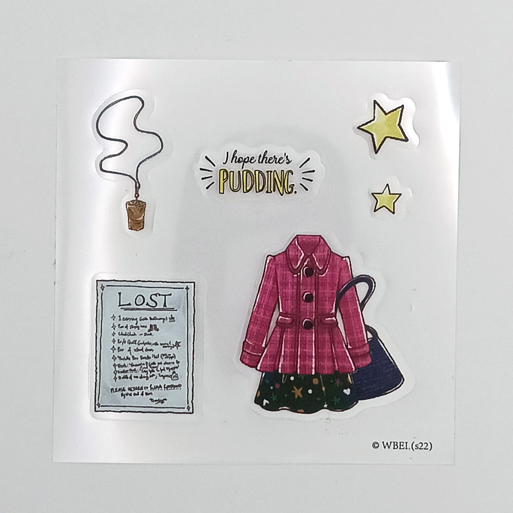 Lámina de stickers Luna Lovegood