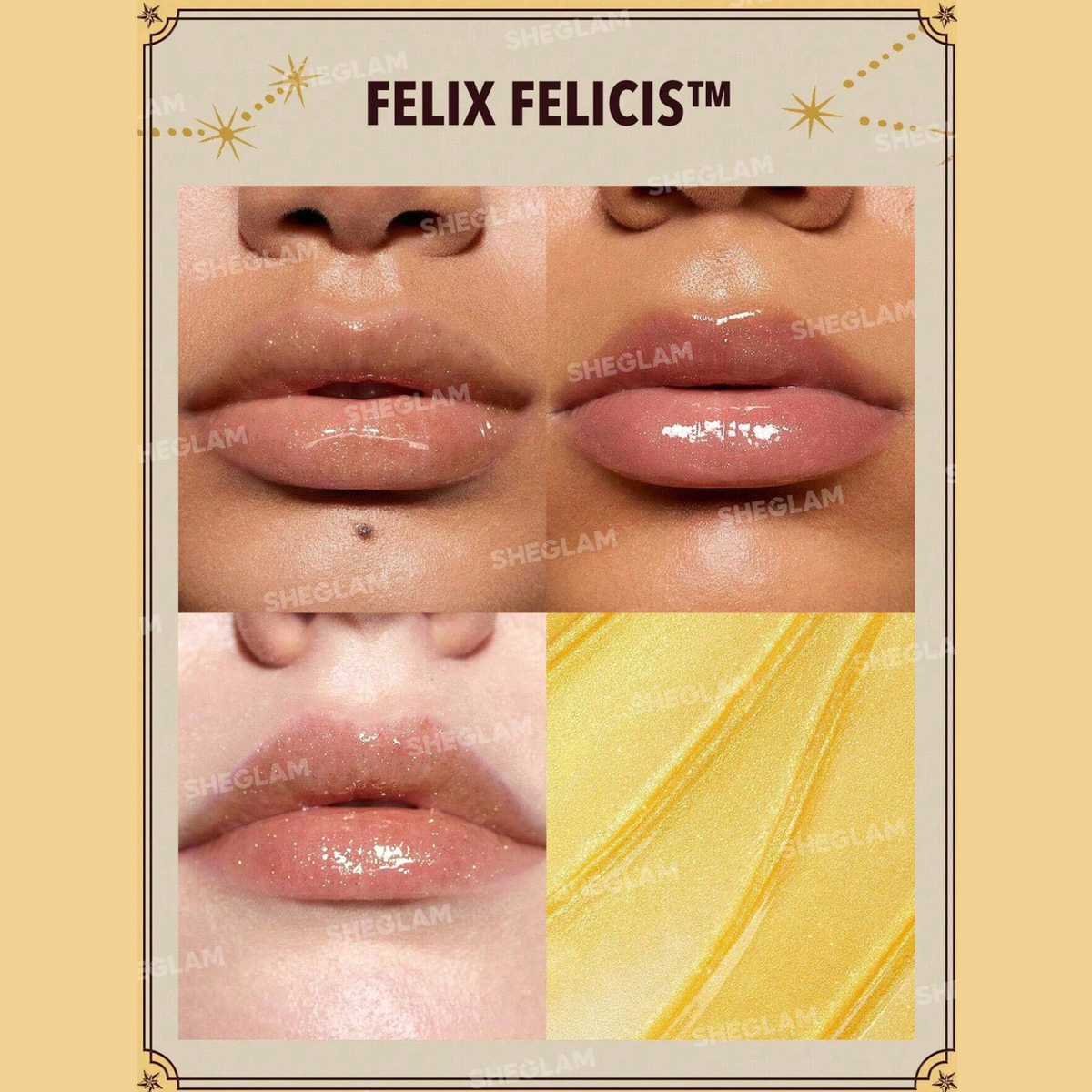 Maquillaje Harry Potter - Brillo labial felix felicis- Sheglam