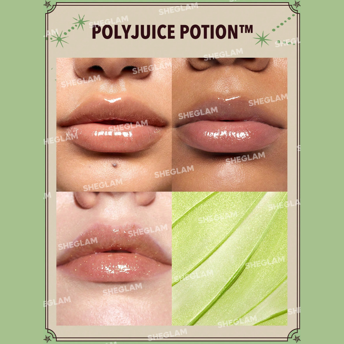 Maquillaje Harry Potter - Set de brillos labiales- Sheglam