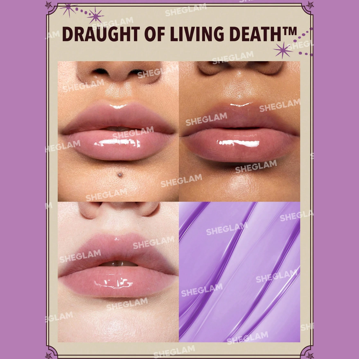Maquillaje Harry Potter - Set de brillos labiales- Sheglam