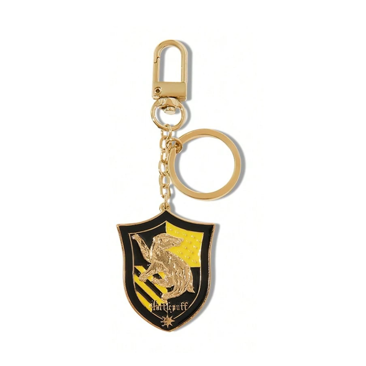 Llavero escudo Hufflepuff - Harry Potter