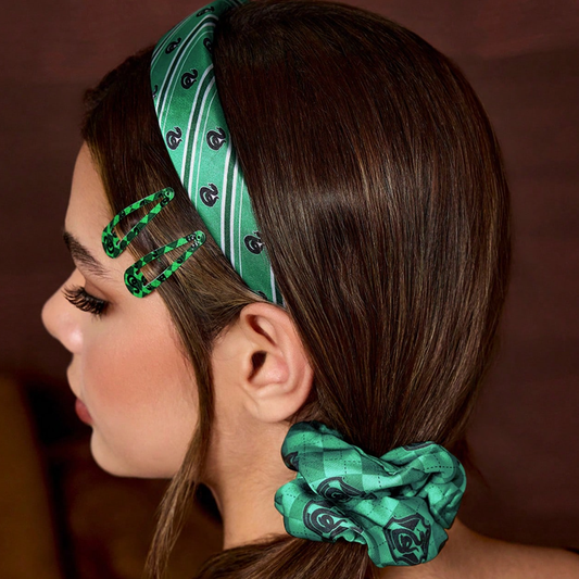 Set para cabello Slytherin - Harry Potter