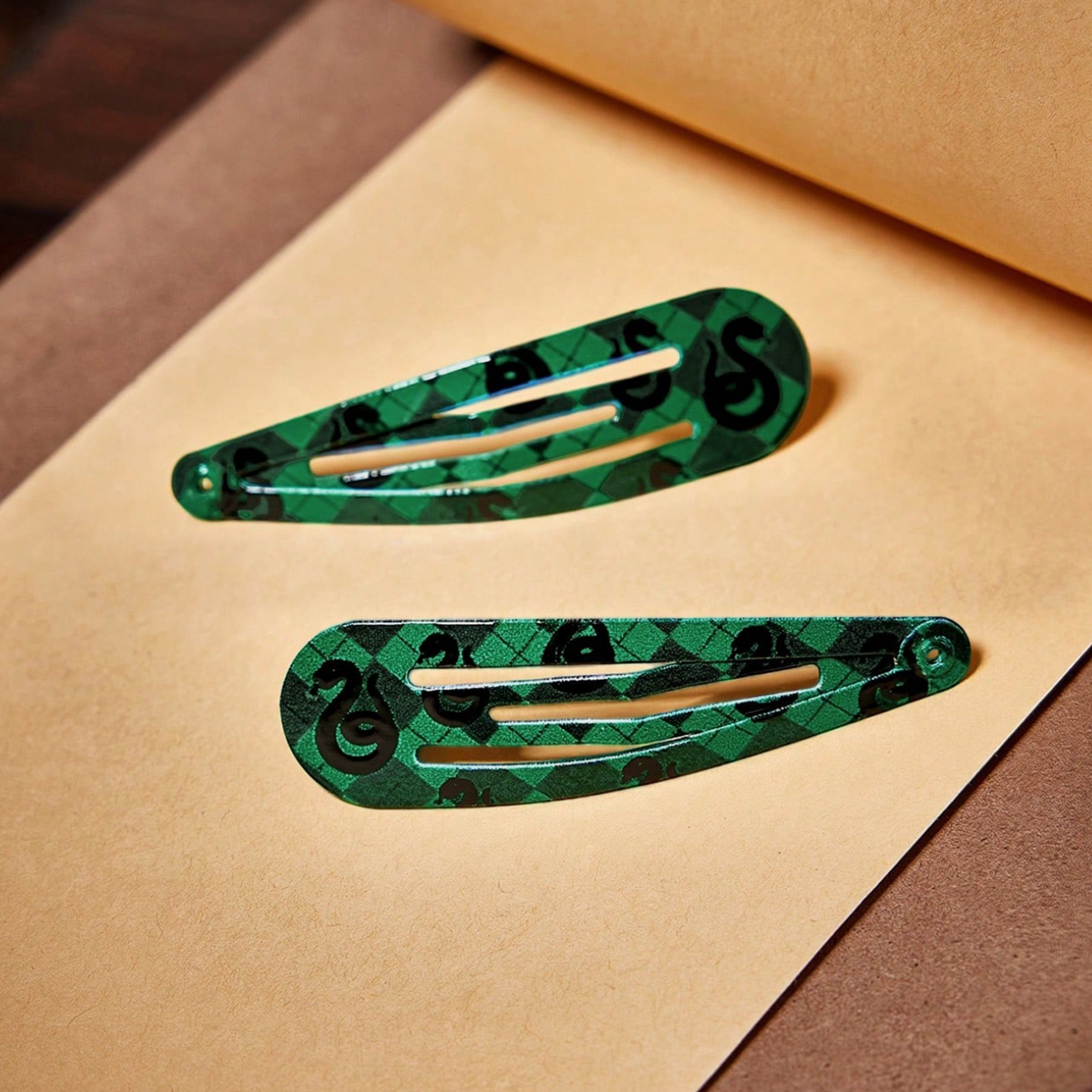 Set para cabello Slytherin - Harry Potter