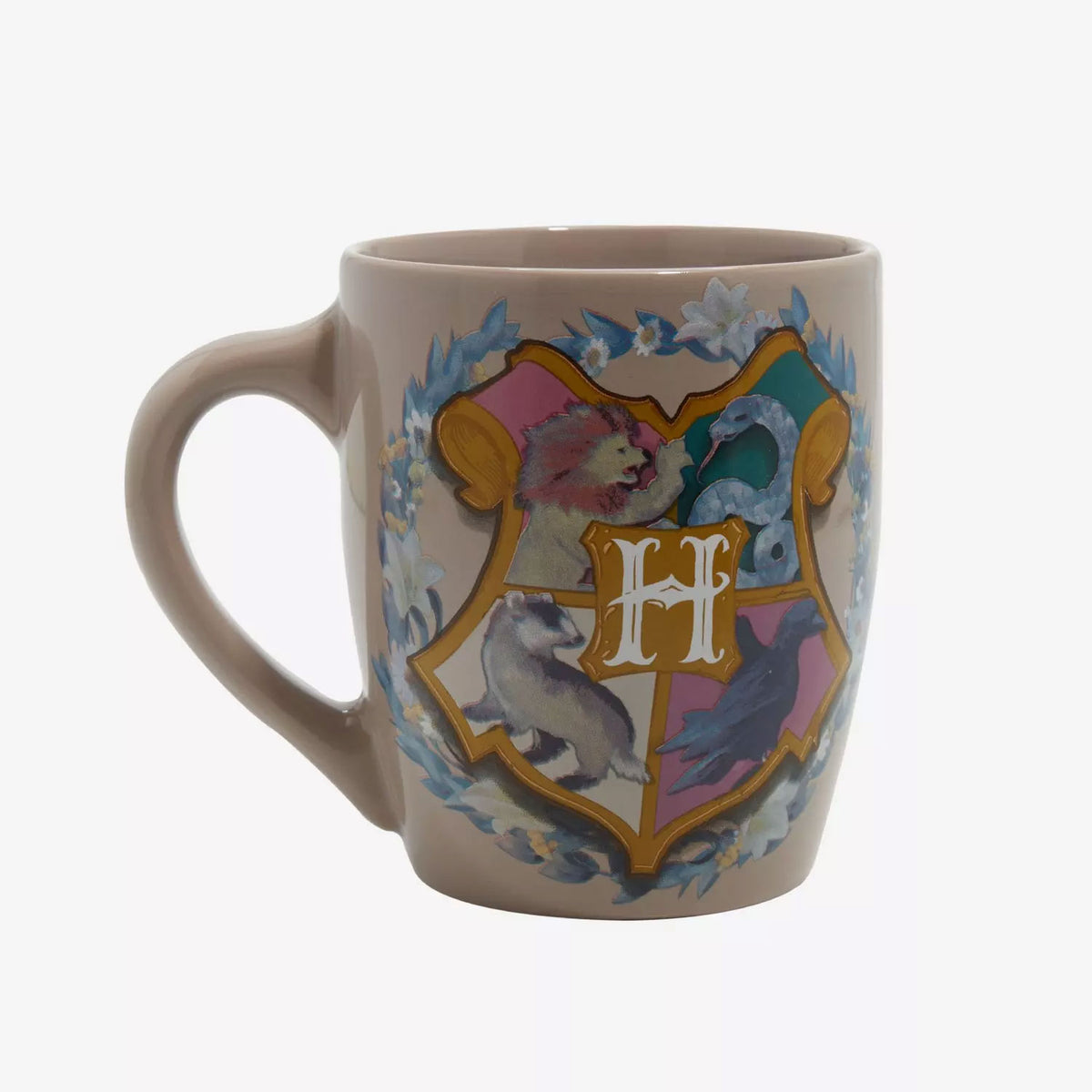Taza Hogwarts floral - Harry Potter