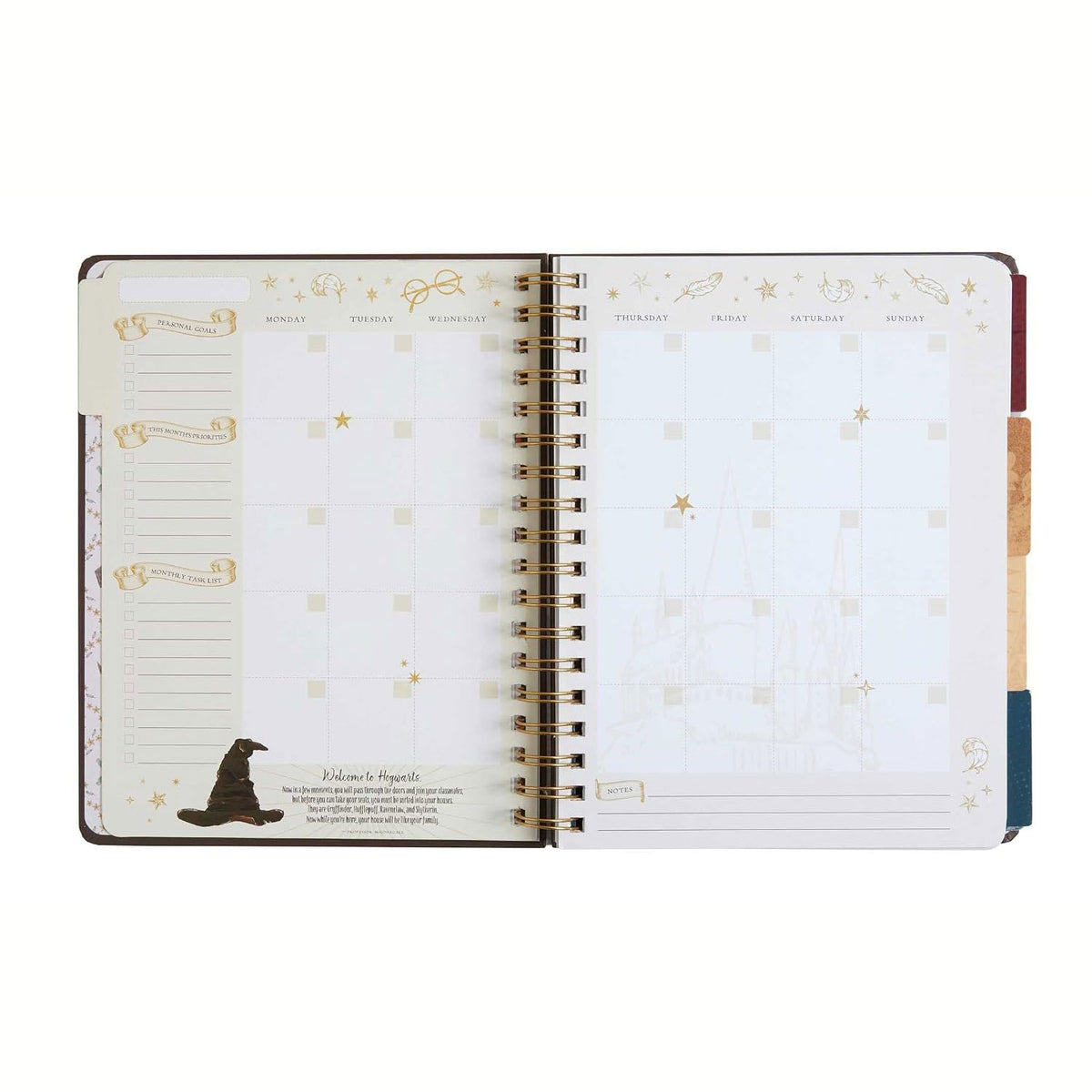 Planner Hogwarts - Harry Potter